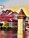 Luzern Wasserturm